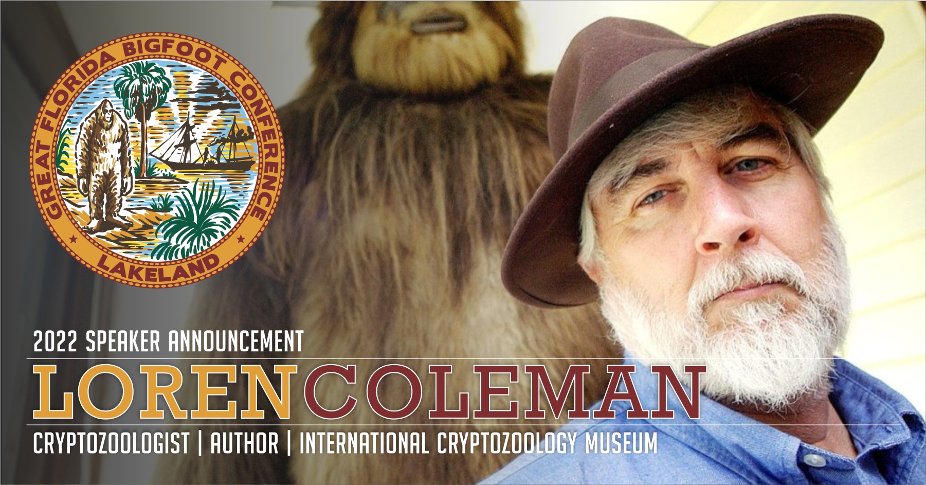 Loren Coleman - Florida Bigfoot Speakers 2022