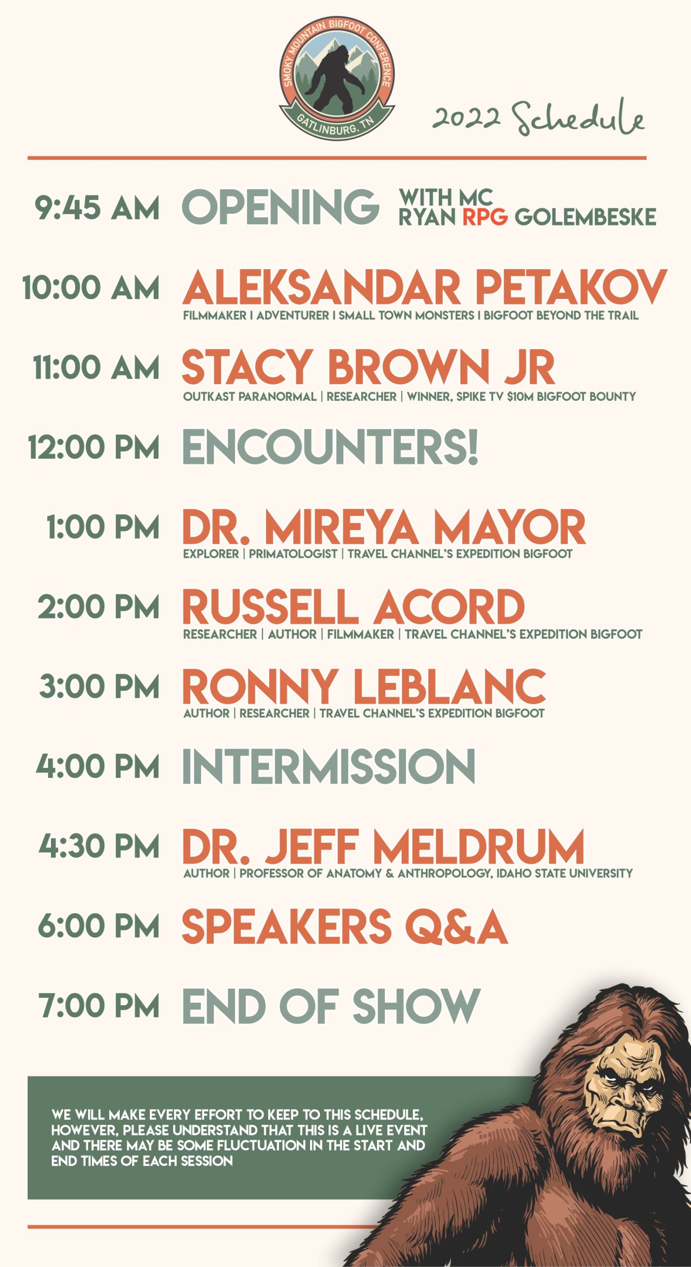 SMBC22 - Schedule Sign