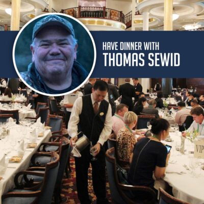 Dinner with Thomas Sewid