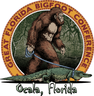 Great Florida Bigfoot Conference Gator 4" Embroidery Patch