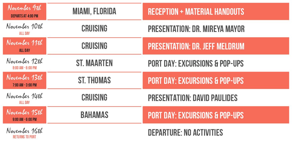 CBC25 - Schedule