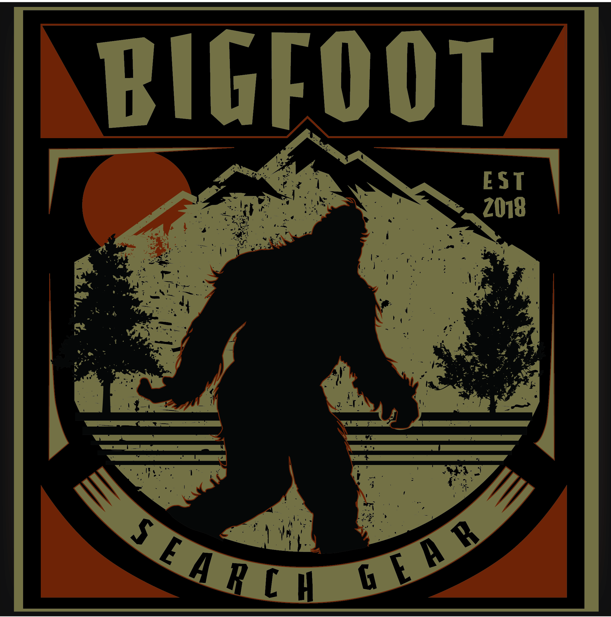 Bigfoot Search Gear GOLD