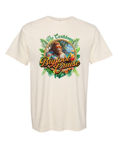 Caribbean Bigfoot Cruise 100% Cotton T-Shirts (Comfort Colors)