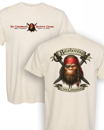 Bigfooters of the Caribbean - 100% Cotton T-Shirts (Comfort Colors)