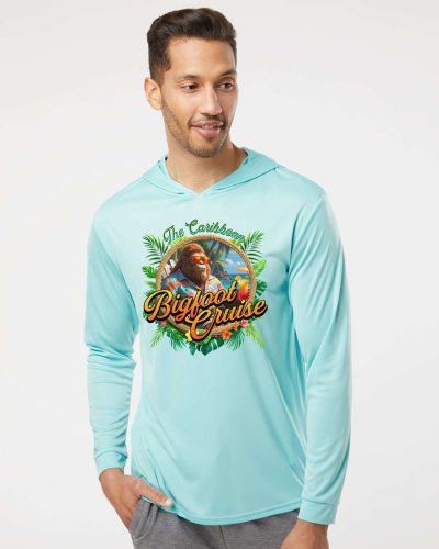 Caribbean Bigfoot Cruise Performance Hoodie (UPF 50+)