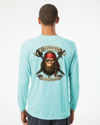 Bigfooters of the Caribbean Performance Long Sleeve T-Shirt(UPF 50+) - Image 5