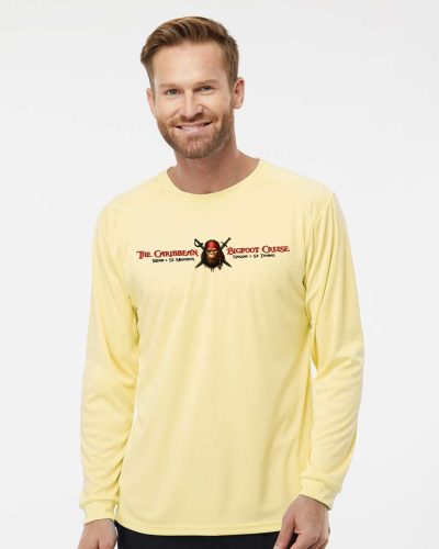 Bigfooters of the Caribbean Performance Long Sleeve T-Shirt(UPF 50+) - Image 2