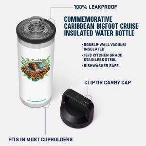 Caribbean Bigfoot Cruise Commemorative Insulated Water Bottle