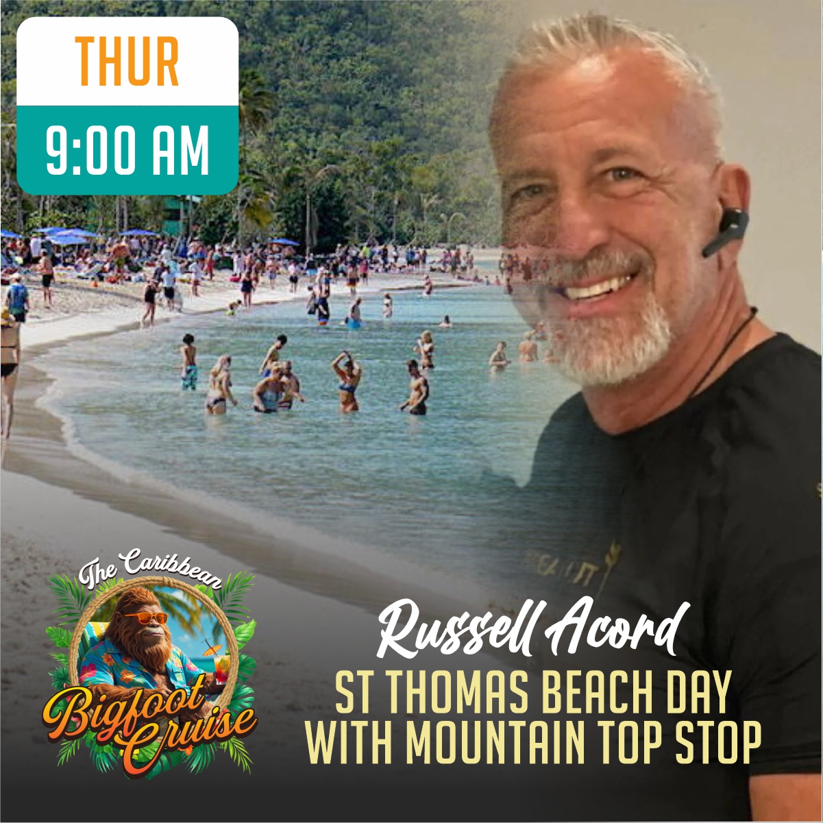 Beach Day with Mountain Top Stop | Russell Acord | St. Thomas | 11-13