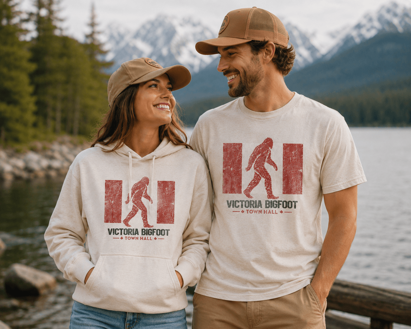 Victoria Bigfoot Town Hall T-Shirt